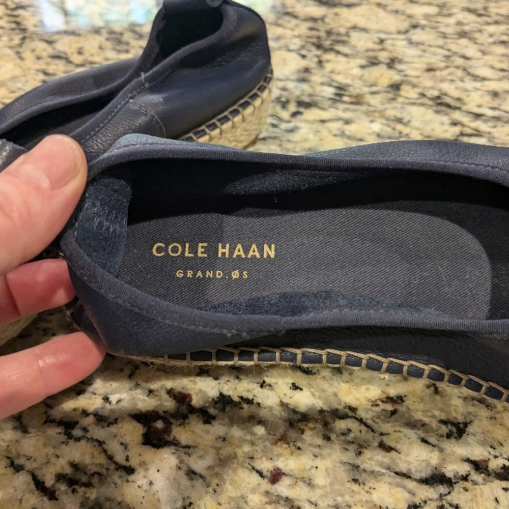 NIB Cole Haan Blue Slip-On Shoes - Picture 2 of 7